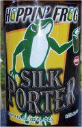 Hoppin’ Frog Silk Porter Nitro beer Label Full Size