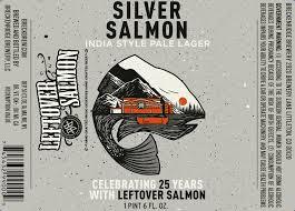 Breckenridge Silver Salmon beer Label Full Size