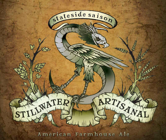 Stillwater Stateside Saison 2009 beer Label Full Size