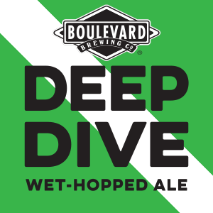 Boulevard Deep Dive Wet-Hopped Ale* beer Label Full Size