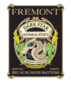 Fremont Imperial Dark Star beer Label Full Size
