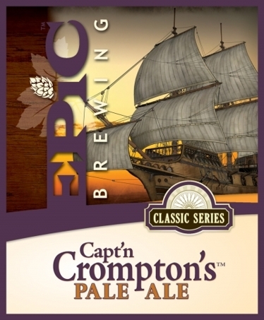 Epic Capt'n Crompton's Pale Ale beer Label Full Size