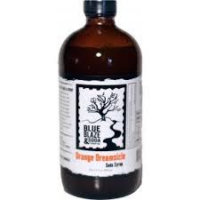 Blue Blaze Orange Dreamsicle beer Label Full Size