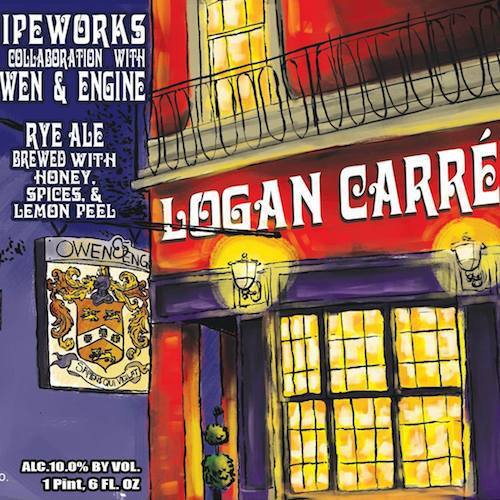 Pipeworks Logan Carre beer Label Full Size