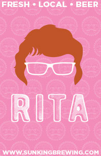 Sun King Rita beer Label Full Size