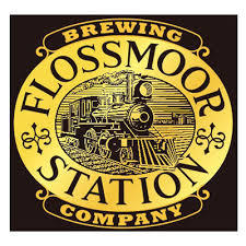 Flossmoor Station Iron Horse Stout beer Label Full Size