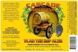Cascade Vlad the Imp Aler 2009 beer Label Full Size