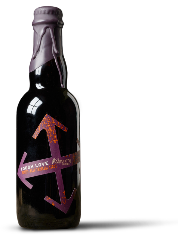 Crux Fermentation Tough Love beer Label Full Size