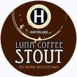 Hinterland Luna Coffee Stout with Mounds Bars beer