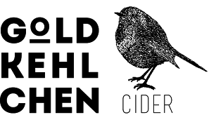 Goldkehlchen Cider beer Label Full Size