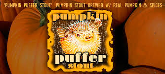 Saltwater Rum Barrel Aged Pumpkin Puffer beer Label Full Size