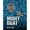 The Devil’s Trumpet Vanilla Bean Night Goat beer Label Full Size