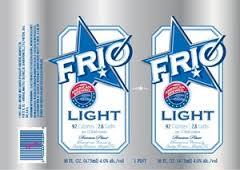 Frio Light beer Label Full Size