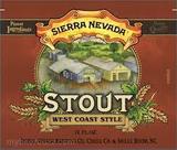 Sierra Nevada West Coast Style Stout beer