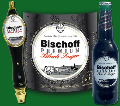 Bischoff Black Lager beer Label Full Size