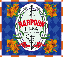 Harpoon IPA with Fuggles beer Label Full Size