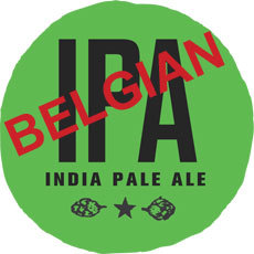 Westbrook Belgian IPA beer Label Full Size