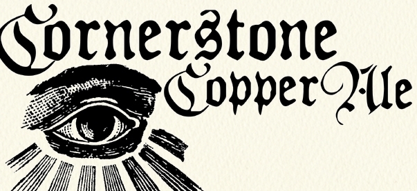 Chocolate City Cornerstone Copper beer Label Full Size