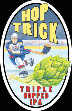 O'connor Hop Trick beer Label Full Size