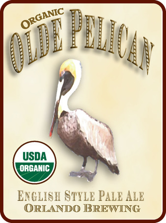 Orlando Olde Pelican beer Label Full Size