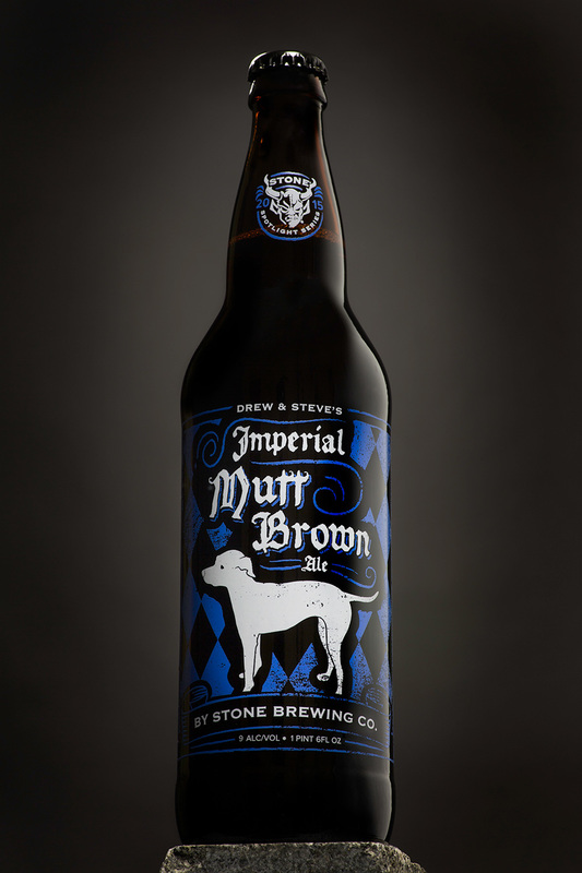 Stone Spotlight Series: Imperial Nut Brown Ale beer Label Full Size