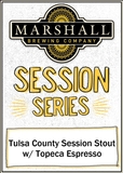 Tulsa County Session Stout w/ Topeca Espresso beer