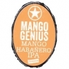 Starr Hill + Brothers  Mango Genius Mango Habanero beer Label Full Size