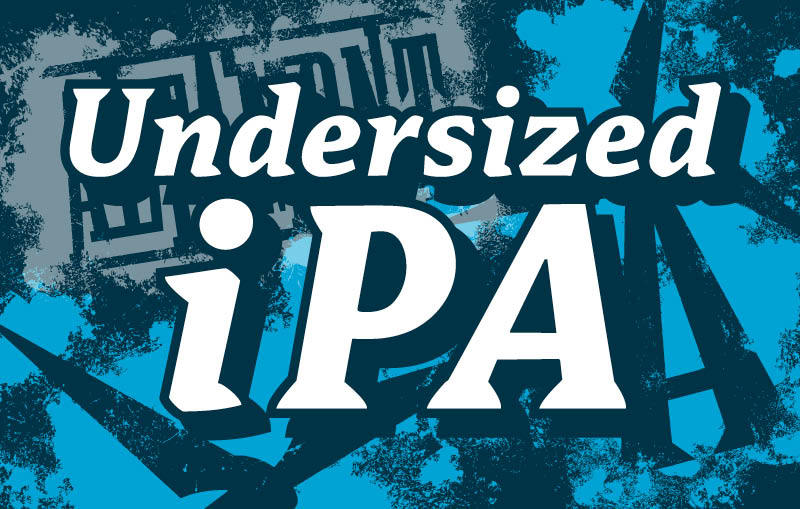 Altamont Undersized IPA beer Label Full Size