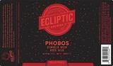 Ecliptic Phobos Single Hop Red beer