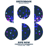 Sketchbook Ripe Now with Cranberries beer