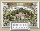 Buehler White Zinfandel wine