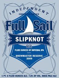 Full Sail Slip Knot IPA beer Label Full Size