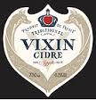 Vixin Apple Cidre beer Label Full Size