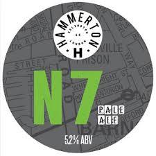 Hammerton N7 beer Label Full Size