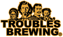 Black Donnelly's Roman Line beer Label Full Size