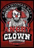 Assawoman Bay Angry Clown Brown beer Label Full Size