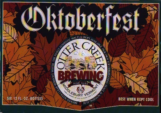 Silver Creek Oktoberfest beer Label Full Size