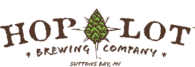 Hop Lot Leelanau Exchange beer Label Full Size