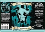 Jolly Pumpkin Bam Noire 2012 beer Label Full Size