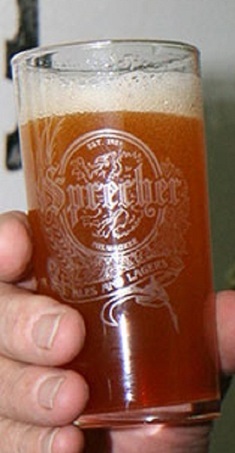 Sprecher Wisconsin Fresh Hop Amber beer Label Full Size