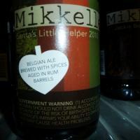 Mikkeller Santa's Little Helper Rum Barrel Aged beer Label Full Size
