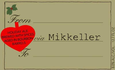 Mikkeller Fra Til Bourbon Barrel Aged beer Label Full Size