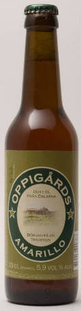 Oppigårds Oppigards Amarillo beer Label Full Size
