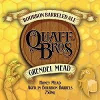 Quaff Bros. Grendel Mead beer Label Full Size