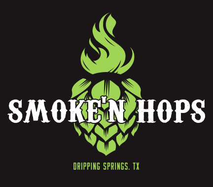 Smoke'n Hops Blazin' Monk beer Label Full Size