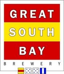Great South Bay Grind and Shine Amber Coffee beer Label Full Size