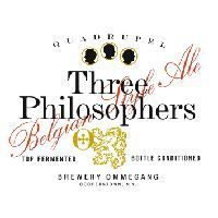 Ommegang Three Philosophers 2010 beer Label Full Size
