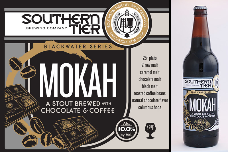 Southern Tier Mokah 2015 beer Label Full Size