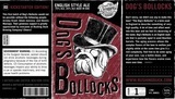 Rushing Duck Dog's Bollocks 2014 beer Label Full Size