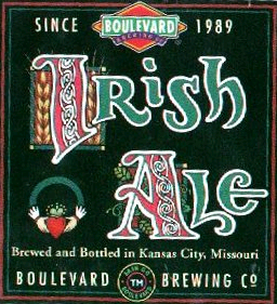 Boulevard Irish Ale beer Label Full Size
